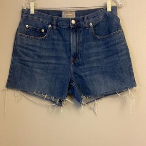 Everlane The summer Jeans High Waist shorts size 30